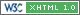 W3C xhtml 1.0 válido